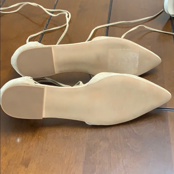 Steve Madden lace up flats, size 8 - Picture 6 of 8